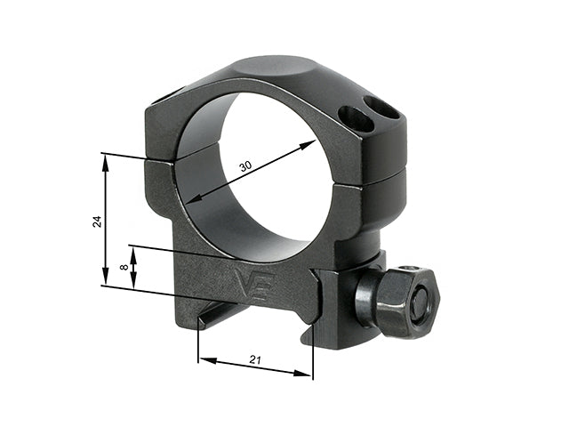 niedrig Montageringe 30 mm [Vector Optics] 2