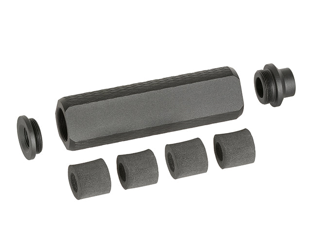 Anbauteil CNC Aluminum Mock Suppressor - Pawn 35 [SLONG AIRSOFT] 7