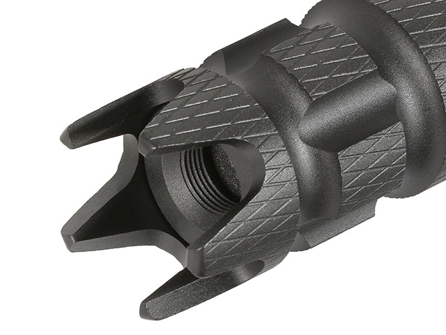 Anbauteil CNC Aluminum Mock Suppressor - Queen 38 [SLONG AIRSOFT] 4