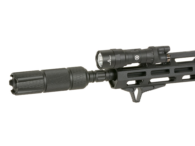 Laufverlängerung 26 mm - FINNED 14 mm CCW [SLONG AIRSOFT] 4