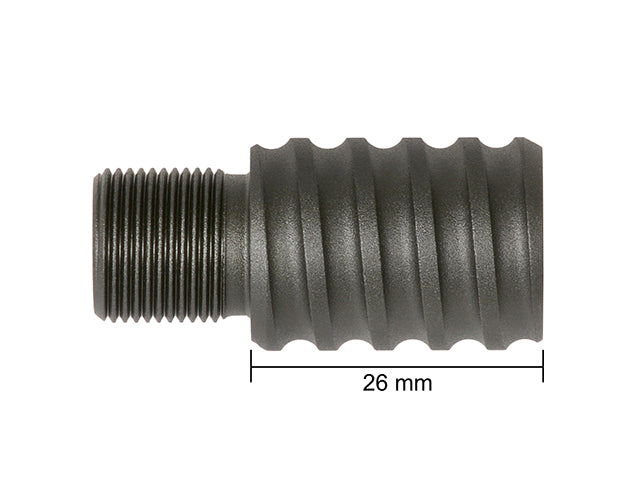 Laufverlängerung 26 mm - SPIRAL 14 CCW [SLONG AIRSOFT] 3