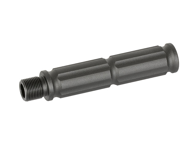 Außenlauf extension 86 mm - FINNED 14 mm CCW [SLONG AIRSOFT] 1
