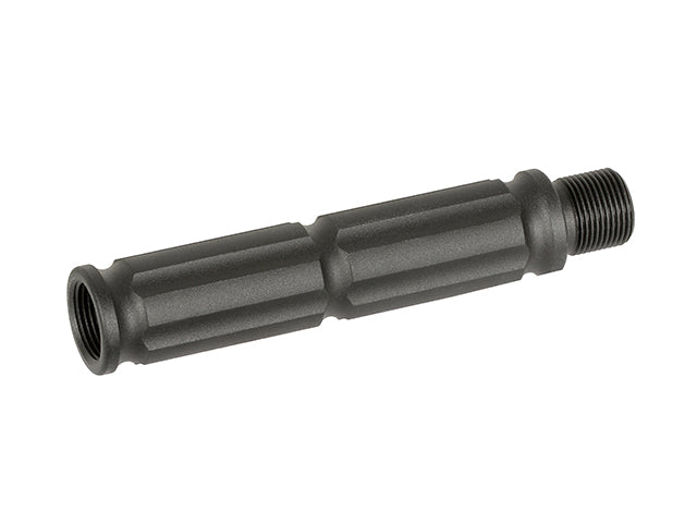 Außenlauf extension 86 mm - FINNED 14 mm CCW [SLONG AIRSOFT] 2
