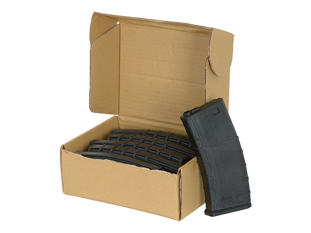 5x 70 BBs M4/M16 Mid-Cap-Magazin mit BB Speed Loader - Schwarz [SRC] 3