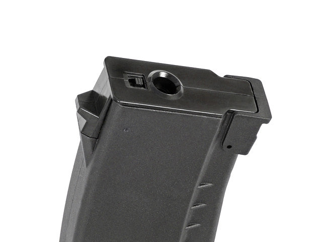 150 BBs Polymer AK74/AK105 Mid-Cap Magazine - Schwarz [S&T] 4