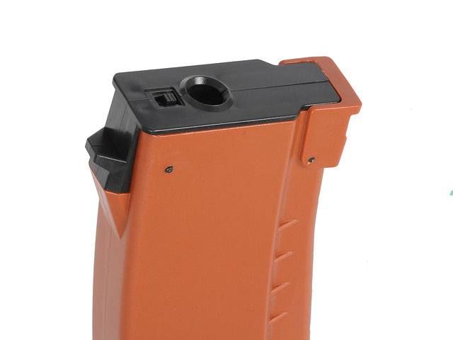 150 BBs Polymer AK74/AK105 Mid-Cap Magazine - Orange [S&T] 5