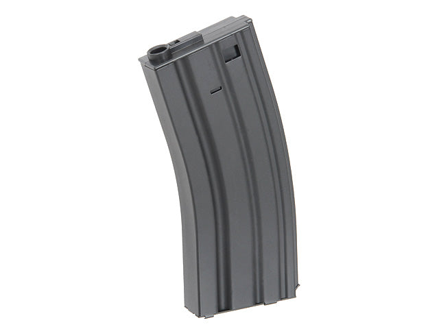 S&T M4/AR15 Stahl Mid-Cap-Magazin 120 BBs Schwarz