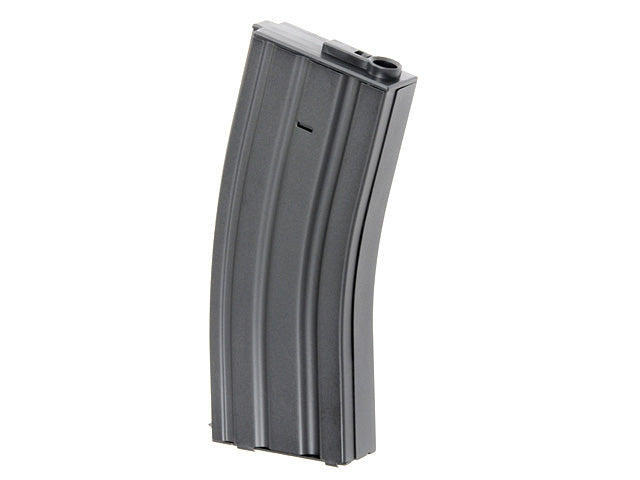 120 BBs Steel M4/AR15 Mid-Cap-Magazin - Schwarz [S&T] 4