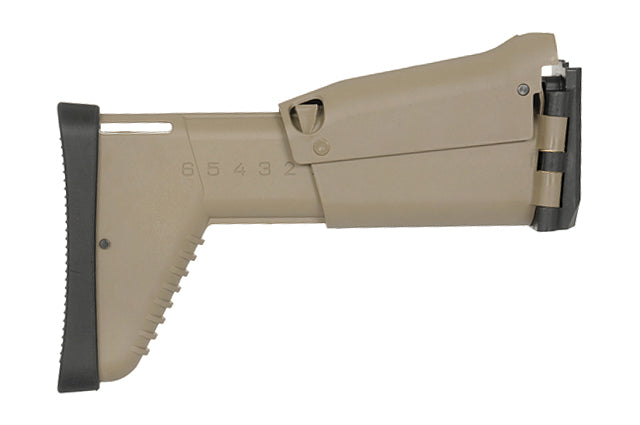 Retractable Folding Stock für BY-805 Serie - Tan [Double Bell] 3