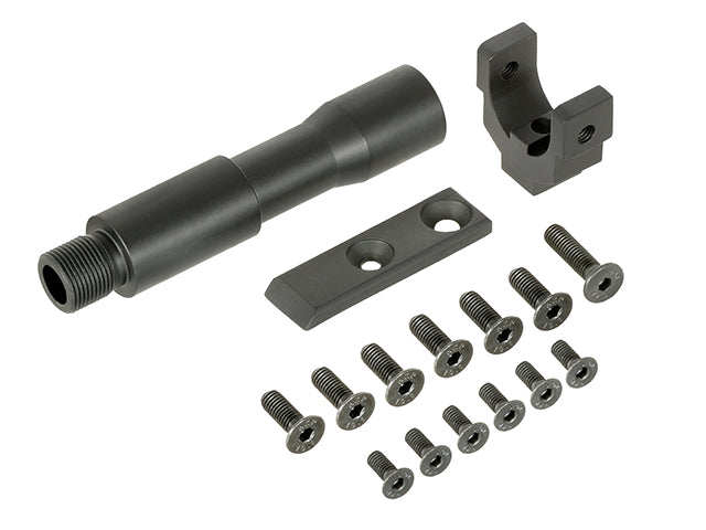 M-LOK 5-Zoll handguard extension für Scar-H airsoft - Schwarz [Double Bell] 5