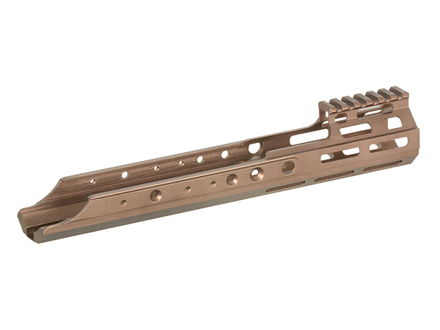 M-LOK 5-Zoll handguard extension für Scar-H airsoft - Tan [Double Bell] 3
