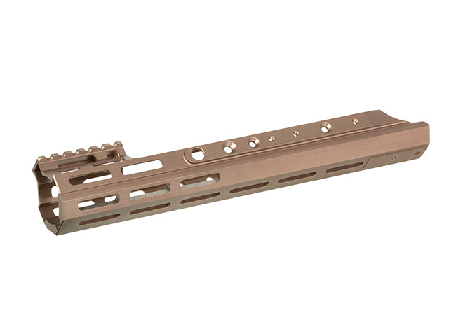 M-LOK 5-Zoll handguard extension für Scar-H airsoft - Tan [Double Bell] 4