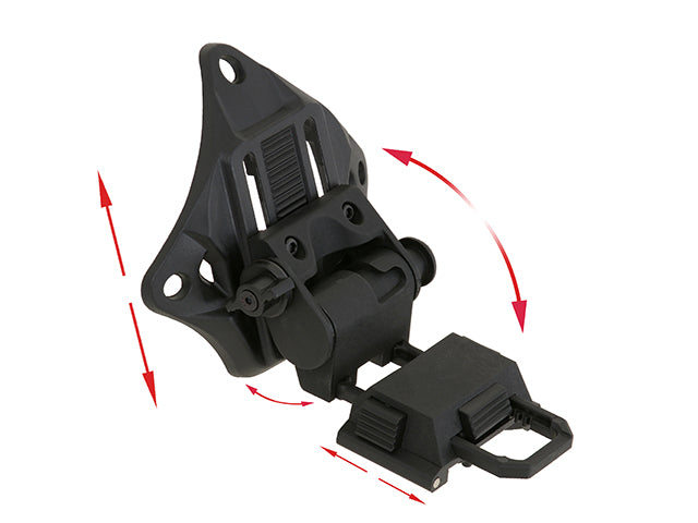 Gear-Zubehör niedrig profile NVG mounting system - Schwarz [FMA] 6