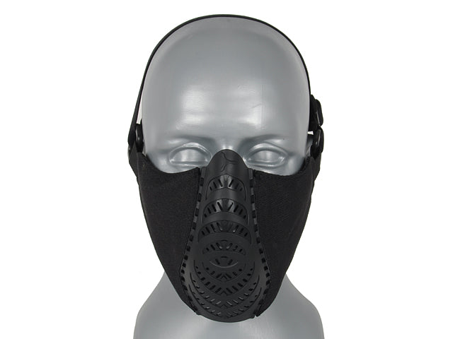 Half Face Maske - Schwarz [FMA] 1