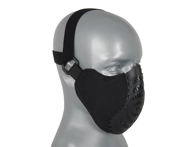 Half Face Maske - Schwarz [FMA] 3