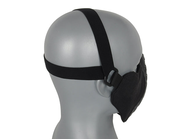Half Face Maske - Schwarz [FMA] 4