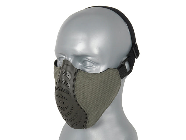 Half Face Maske - Oliv [FMA] 2