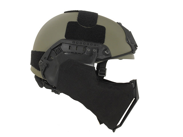 Schutzausrüstung Helm Mandible Guard - Schwarz [FMA] 3