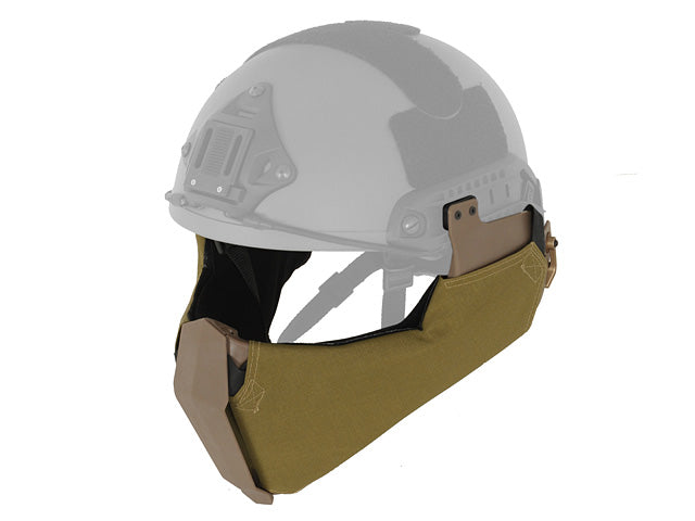 Schutzausrüstung Helm Mandible Guard - Dark Earth [FMA] 1