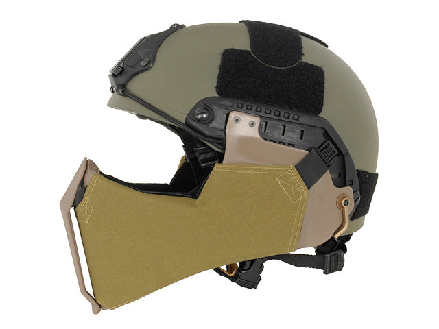Schutzausrüstung Helm Mandible Guard - Dark Earth [FMA] 2