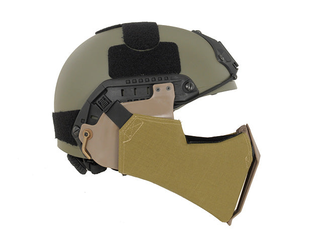 Schutzausrüstung Helm Mandible Guard - Dark Earth [FMA] 3