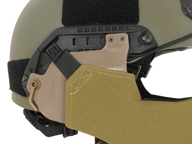 Schutzausrüstung Helm Mandible Guard - Dark Earth [FMA] 4