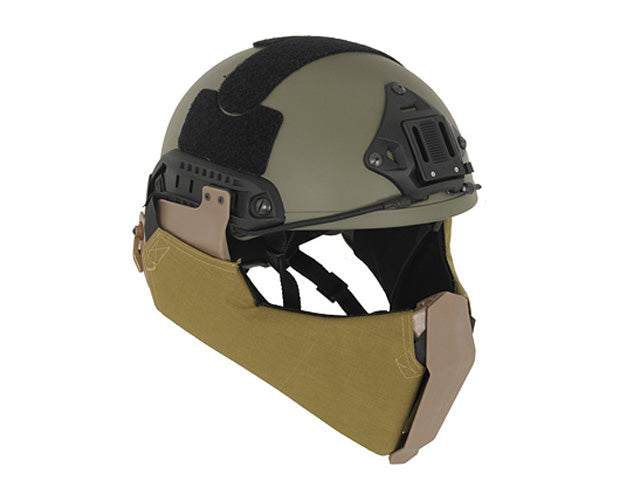 Schutzausrüstung Helm Mandible Guard - Dark Earth [FMA] 6
