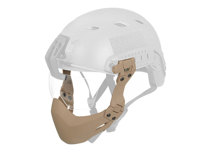 Schutzausrüstung FAST Helm Mandible Guard - Dark Earth [FMA] 2