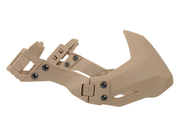 Schutzausrüstung FAST Helm Mandible Guard - Dark Earth [FMA] 4