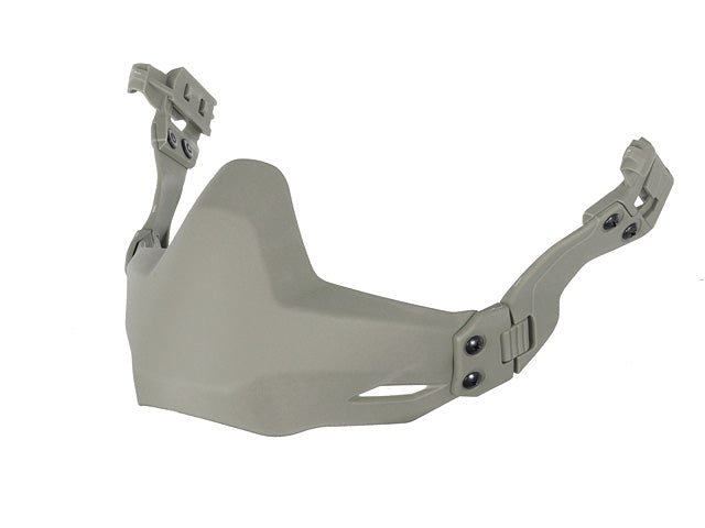 Schutzausrüstung FAST Helm Mandible Guard - Foliage Grün [FMA] 1