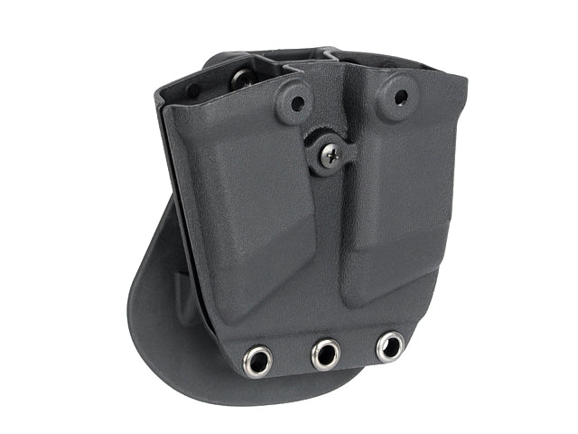 MOLLE-Tasche Kydex Doppel Magazin Holder - Schwarz [FMA] 3