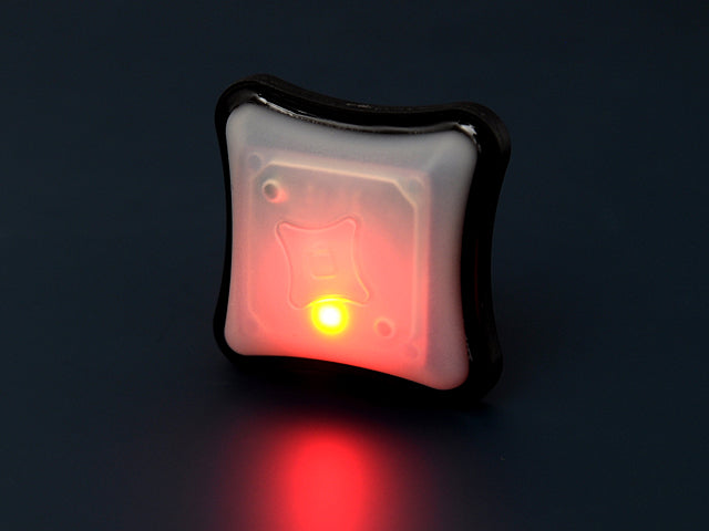 Gear-Zubehör Helm Marker Light - Schwarz/Rot [FMA] 1