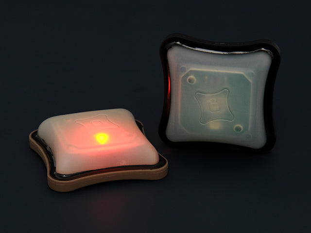 Gear-Zubehör Helm Marker Light - Schwarz/Rot [FMA] 4