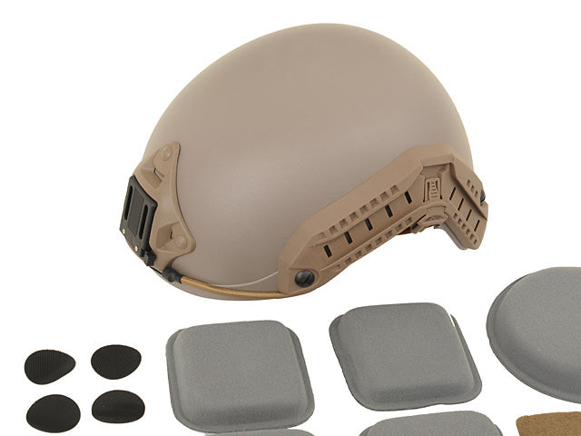 FAST Ballistic Helmet Replica (L/XL Size) - Dark Earth [FMA] 3