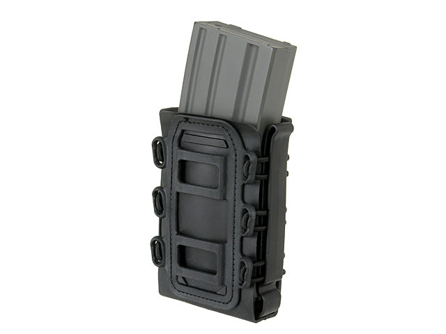 Soft Shell 5,56 Magazintasche mit MOLLE Clips - Schwarz [TMC] 2