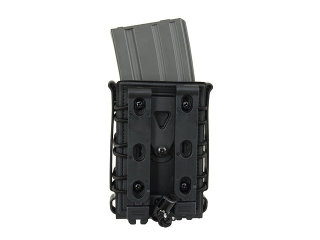 Soft Shell 5,56 Magazintasche mit MOLLE Clips - Schwarz [TMC] 4