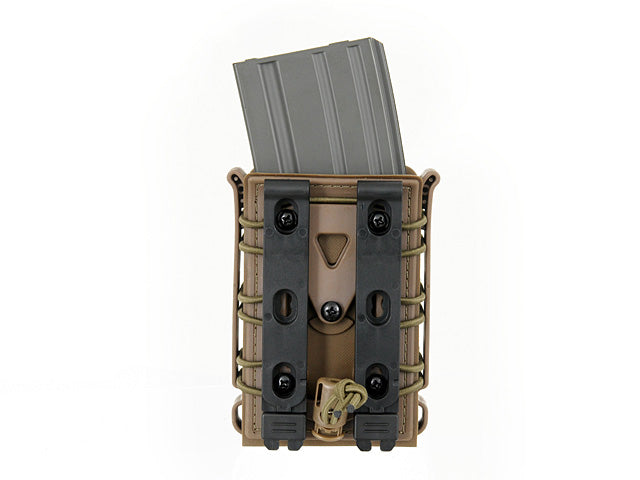 Soft Shell 5,56 Magazintasche mit MOLLE Clips - Coyote Brown [TMC] 4