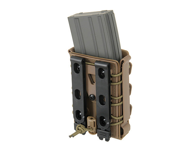 Soft Shell 5,56 Magazintasche mit MOLLE Clips - Coyote Brown [TMC] 5
