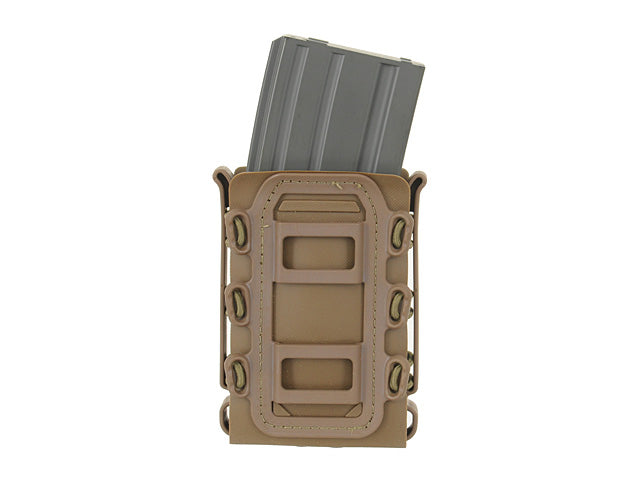 Soft Shell 5,56 Magazintasche mit MOLLE Clips - Coyote Brown [TMC] 1