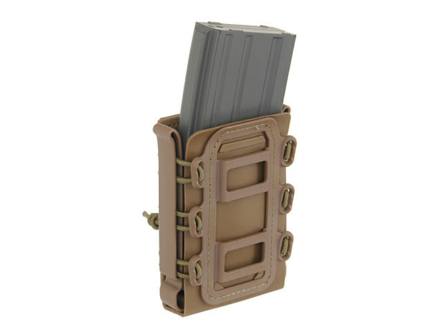 Soft Shell 5,56 Magazintasche mit MOLLE Clips - Coyote Brown [TMC] 2