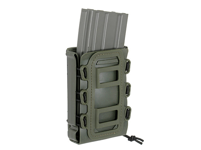 Soft Shell 5,56 Magazintasche mit MOLLE Clips - Oliv [TMC] 2