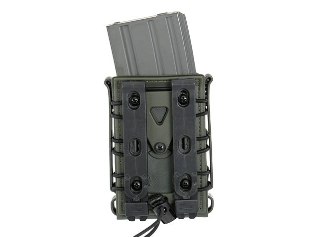 Soft Shell 5,56 Magazintasche mit MOLLE Clips - Oliv [TMC] 4