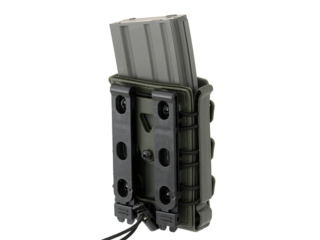 Soft Shell 5,56 Magazintasche mit MOLLE Clips - Oliv [TMC] 5