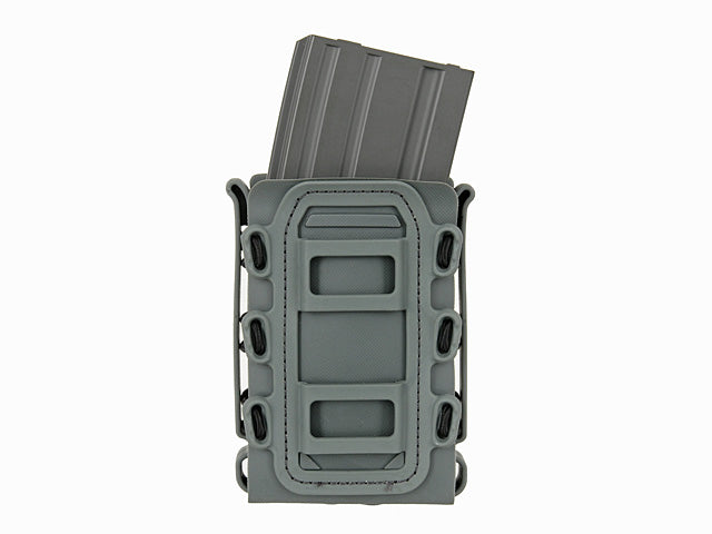Soft Shell 5,56 Magazintasche mit MOLLE Clips - Wolf Grau [TMC] 1