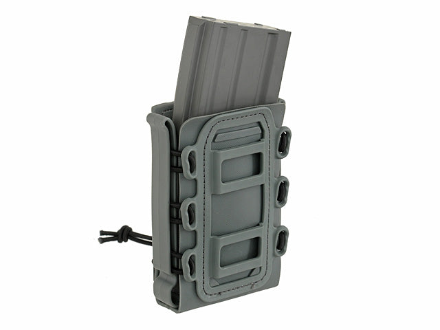 Soft Shell 5,56 Magazintasche mit MOLLE Clips - Wolf Grau [TMC] 2