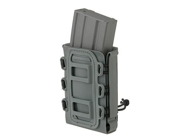 Soft Shell 5,56 Magazintasche mit MOLLE Clips - Wolf Grau [TMC] 3