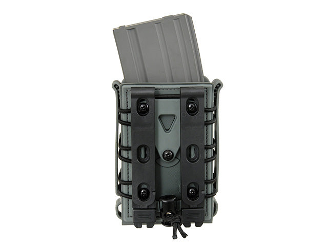 Soft Shell 5,56 Magazintasche mit MOLLE Clips - Wolf Grau [TMC] 4