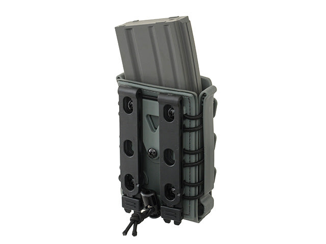 Soft Shell 5,56 Magazintasche mit MOLLE Clips - Wolf Grau [TMC] 5