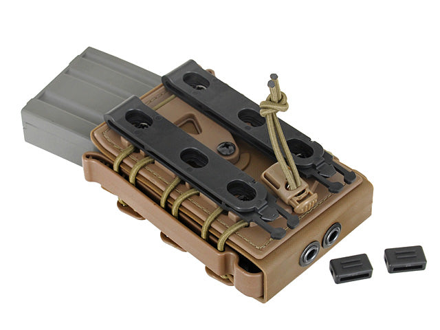 Soft Shell 5,56 Magazintasche mit MOLLE Clips - Wolf Grau [TMC] 6