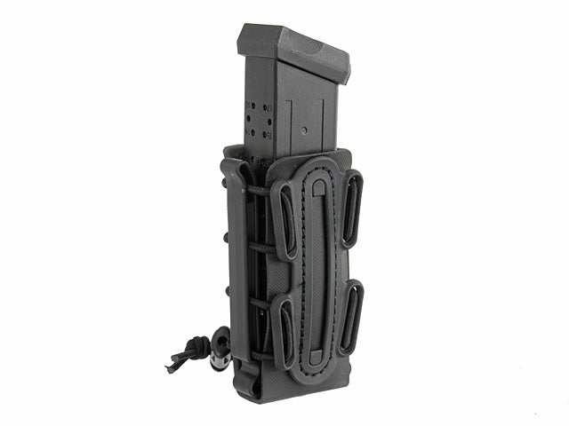 Soft Shell Pistole Magazintasche mit MOLLE Clip - Schwarz [TMC] 2